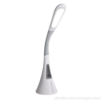 2020 Sensor Touch Led Table Lamp Office Lighting With Bladeless Fan And 2 Usb Ports